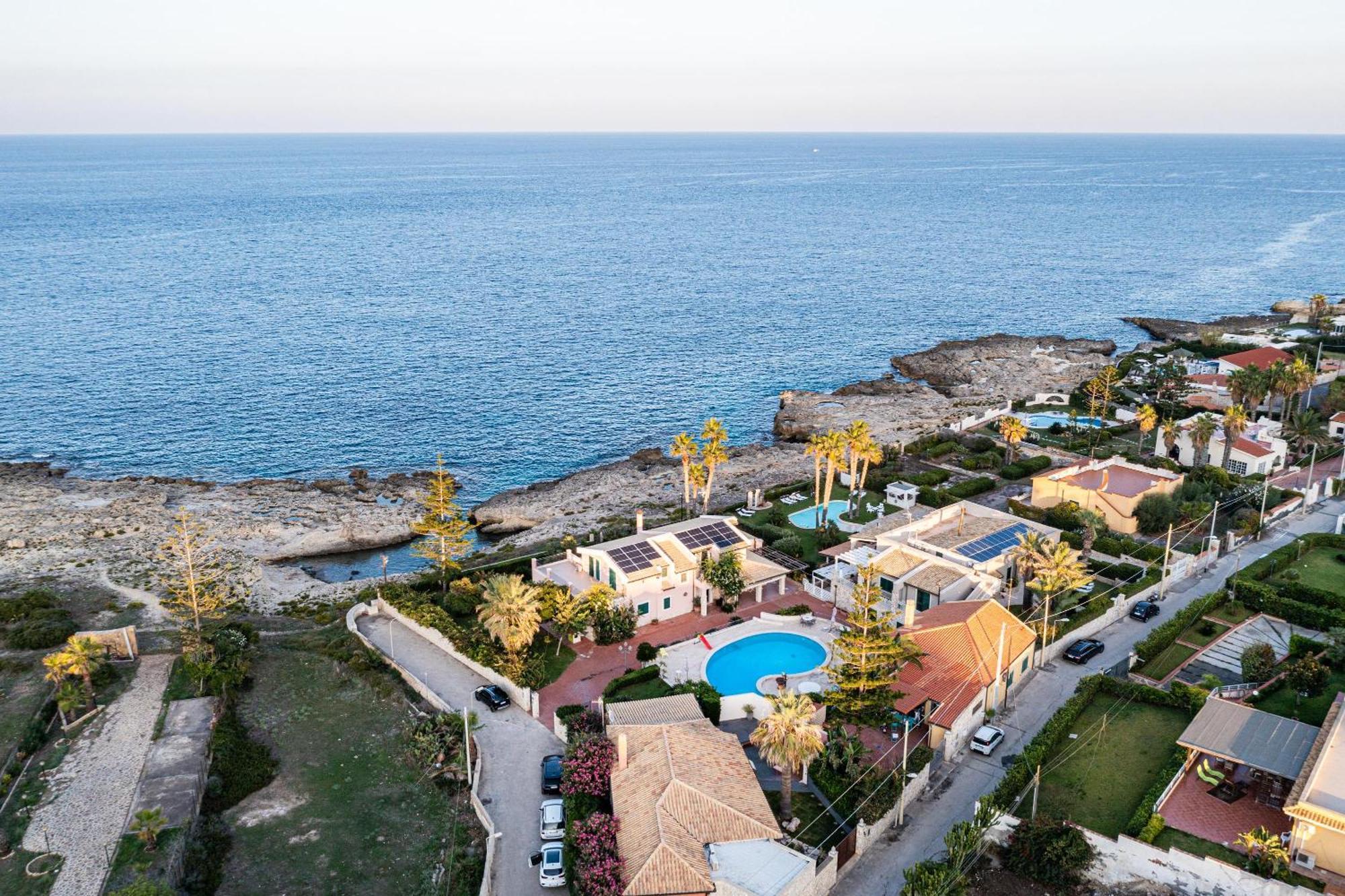 Вілла Fronte Spiaggia Zoe Аугуста Екстер'єр фото